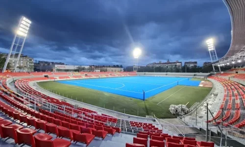 Barcelona，Spain Football Field