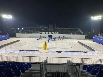 Beach Volleyball Field in Dubai UAE